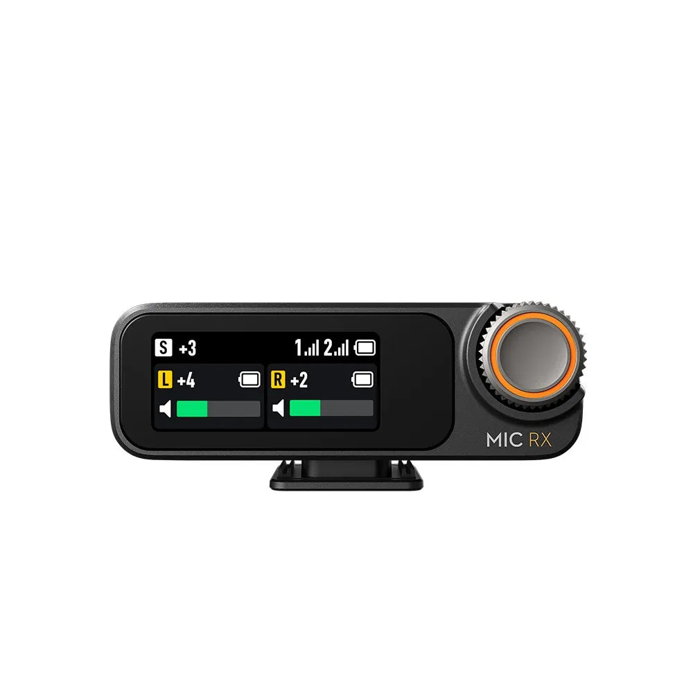 Microfone DJI Mic 2 (1 TX Microfone + 1 RX Receptor) BR - DJI115